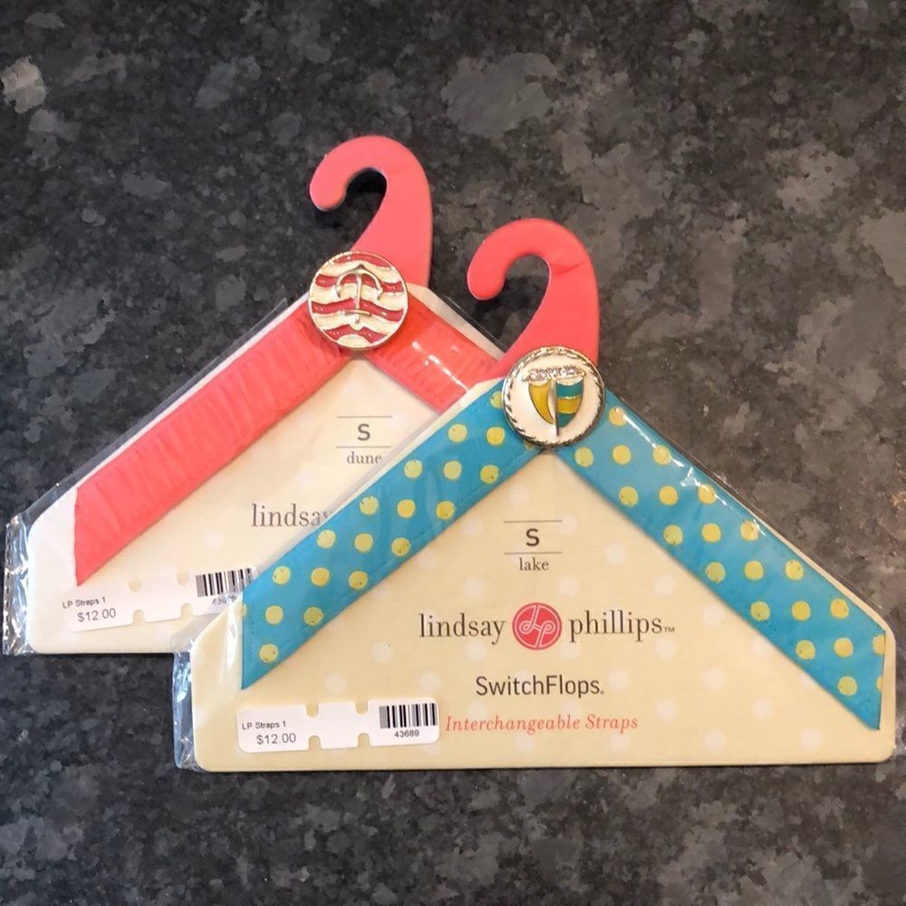 Lindsay Phillips Lake & Dune Nautical Straps NIP